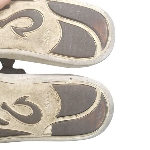 Olukai Alapa Li Black Mesh Stretch Laced Slip-On Athletic Sneakers 9.5 main image 10